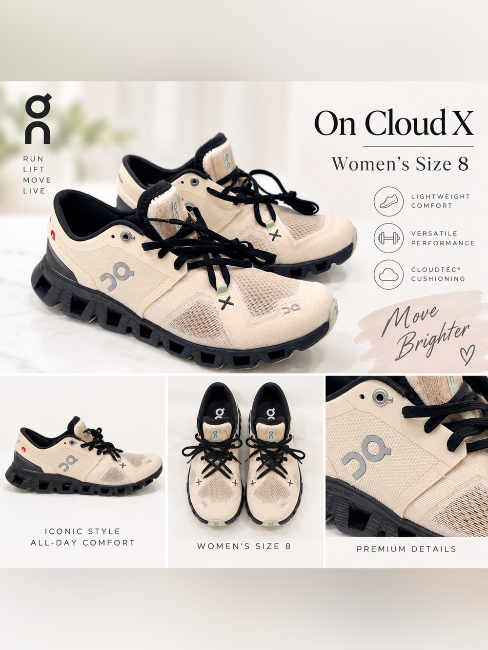 On Running Cloud X 3
Fawn Magnet (Women's) size 8